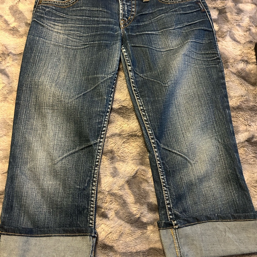 Silver Women's Capri Like New